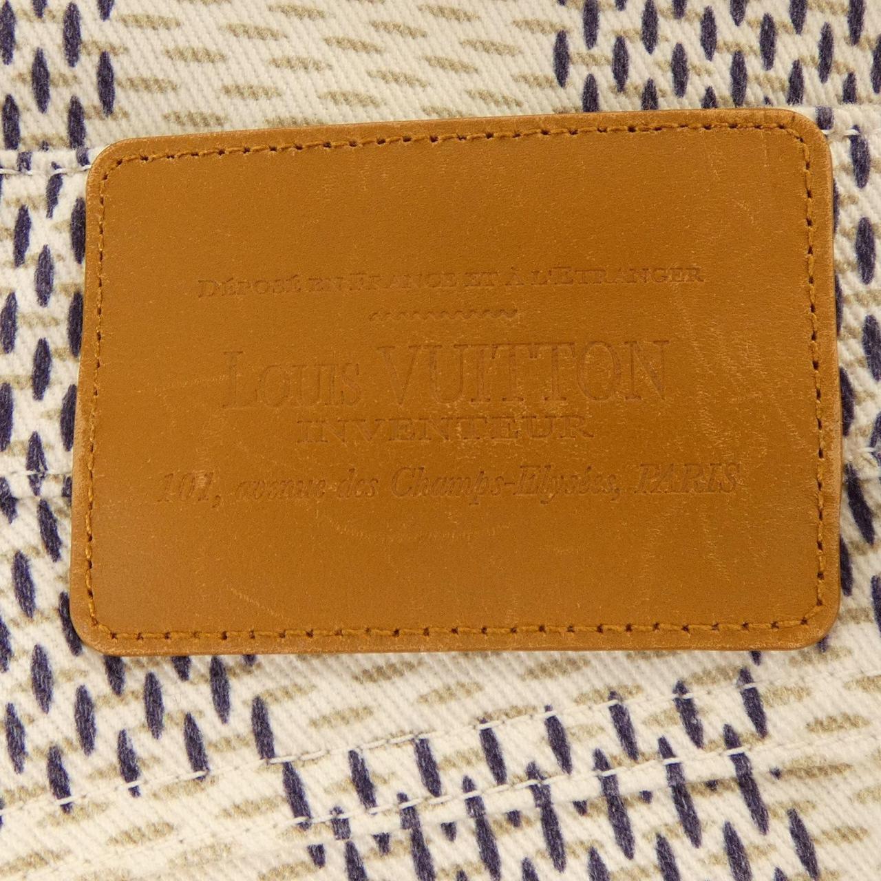 ルイヴィトン LOUIS VUITTON ダミエアズールミッドライズジーンズ FMPA51KE3 ジーンズ