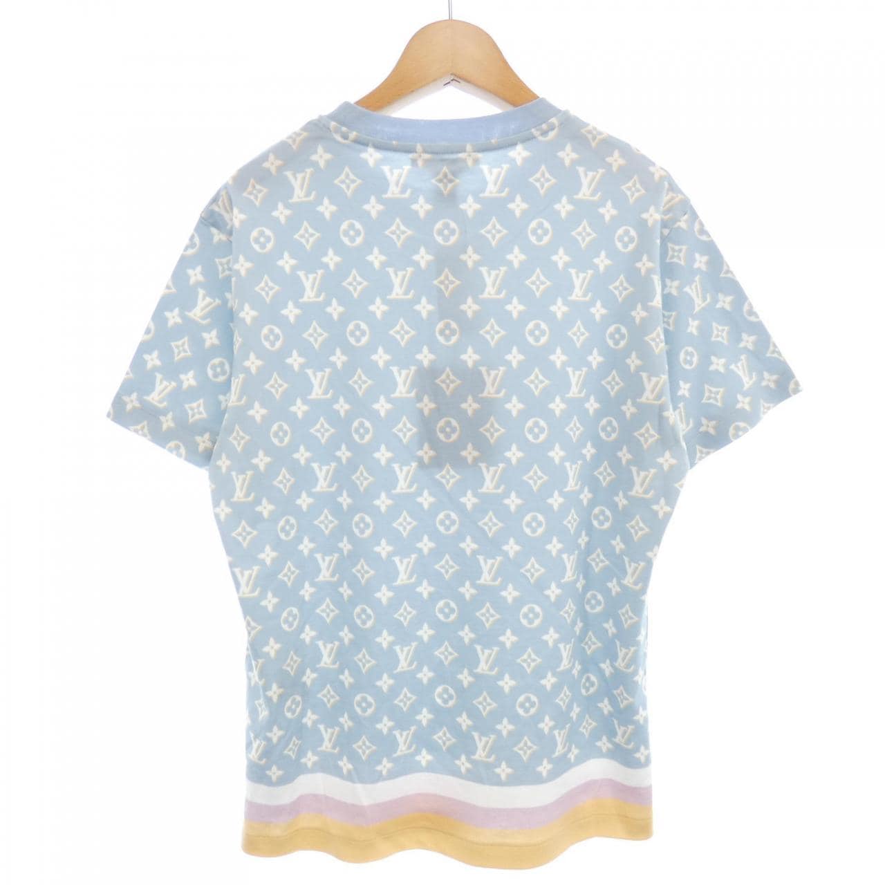 ルイヴィトン LOUIS VUITTON ストライプアクセント モノグラム FPTS42CBA Tシャツ