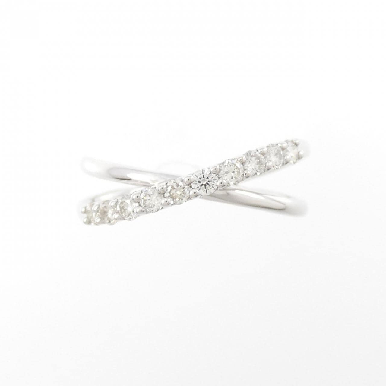 K18WG ダイヤモンド リング 0.20CT