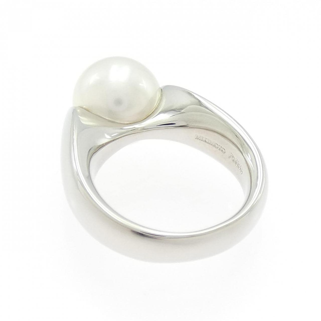ミキモト 白蝶パール リング 10.2mm