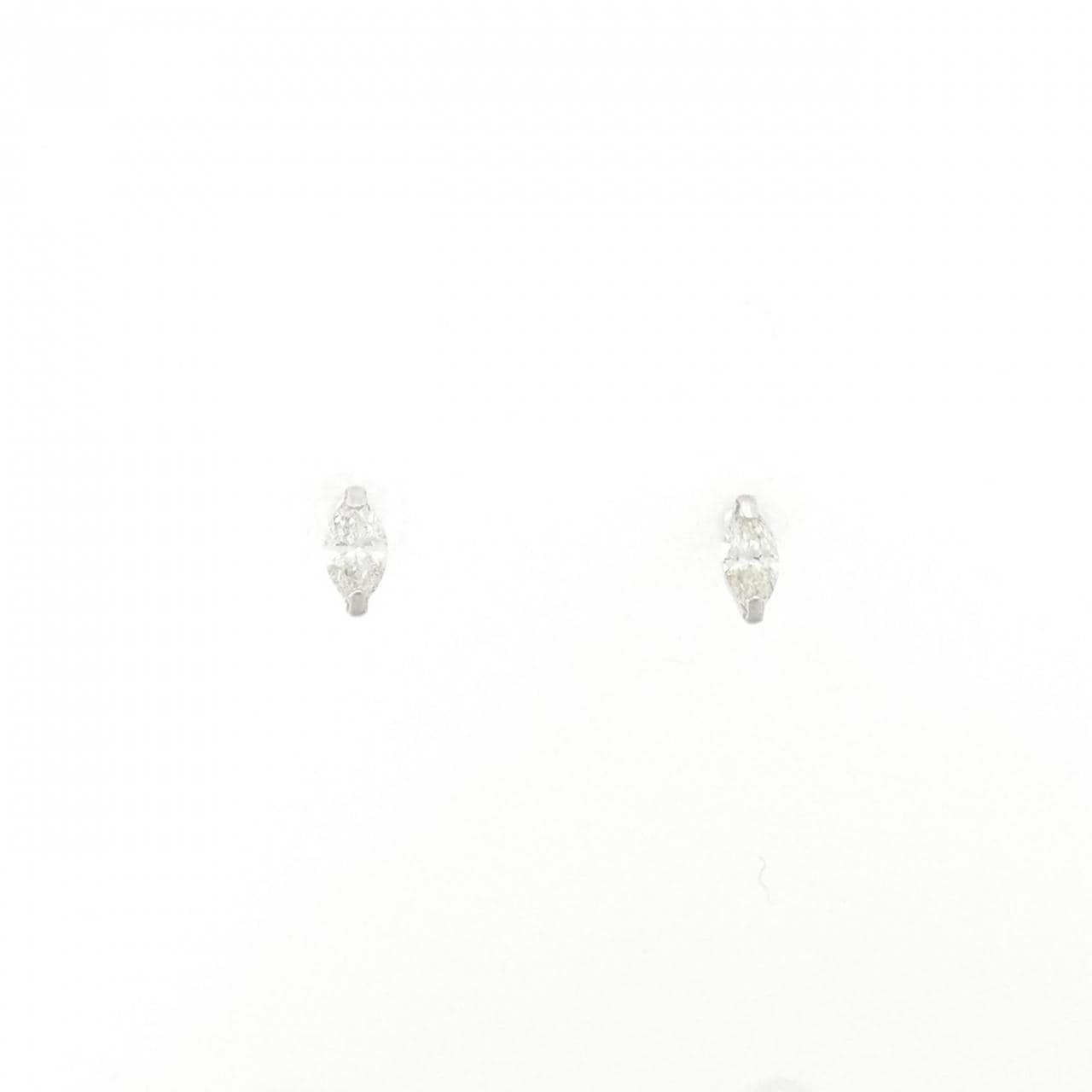 【新品】PT900 ダイヤモンド ピアス 0.12CT