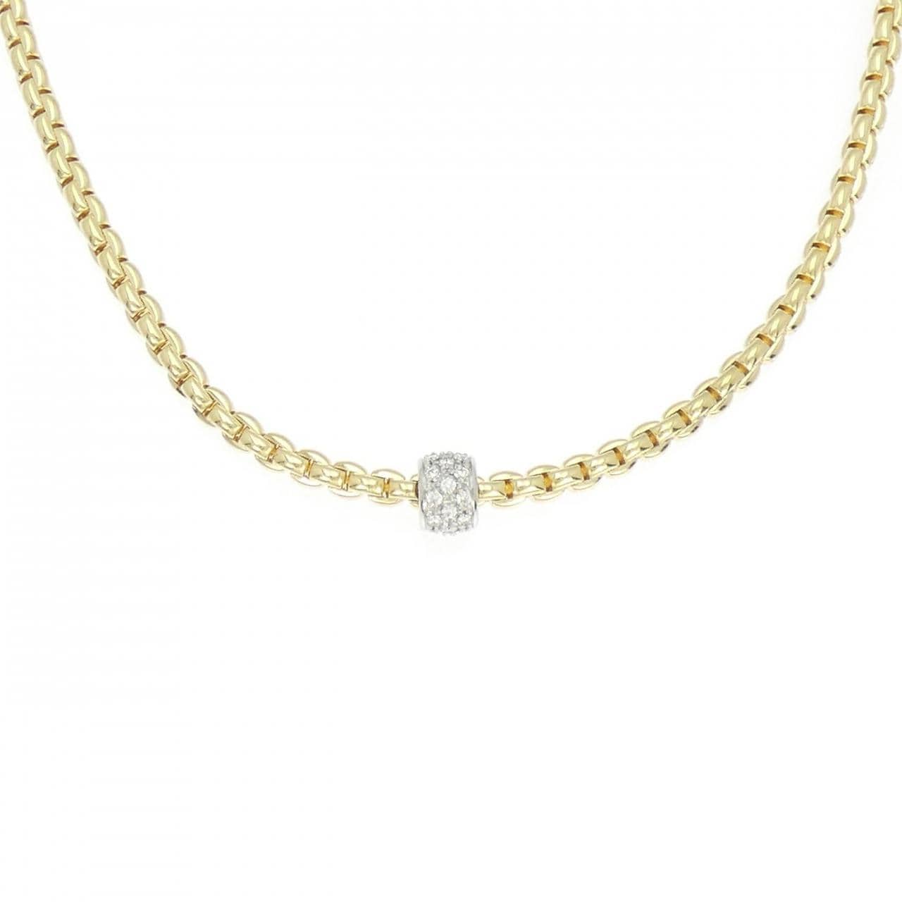 【新品】フォッペ エカ ネックレス 0.19ct