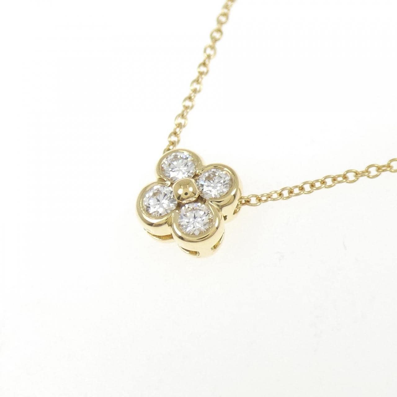 ティファニー 4ベゼル ネックレス