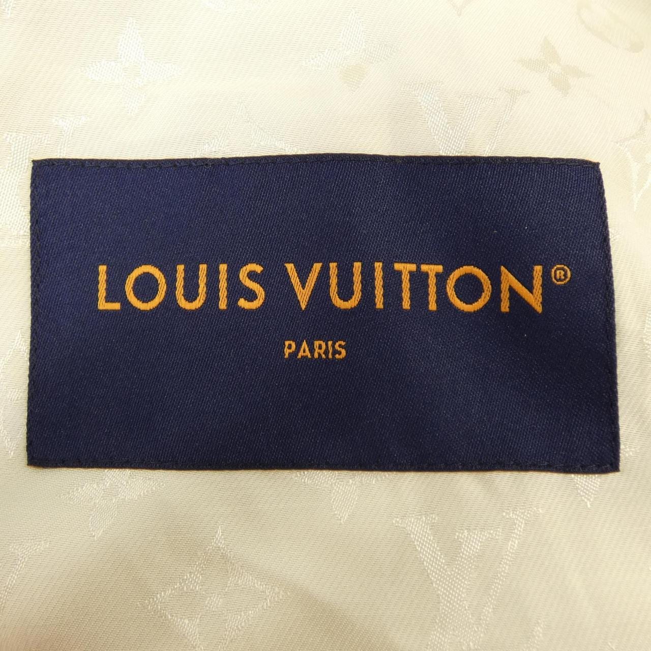 ルイヴィトン LOUIS VUITTON レザーミックス オーバーシャツ HVL55EPW2 シャツ