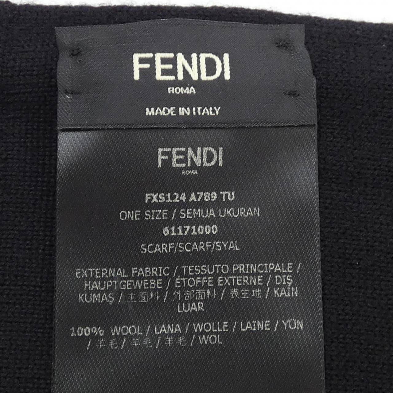 フェンディ FENDI MUFFLER