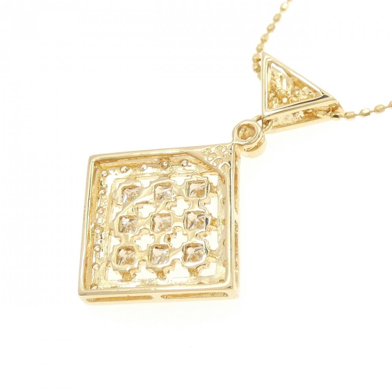 K18YG ダイヤモンド ネックレス 0.65CT