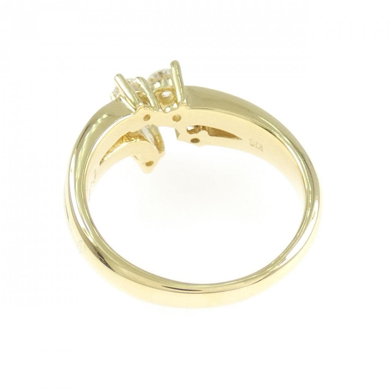 K18YG ダイヤモンド リング 0.25CT