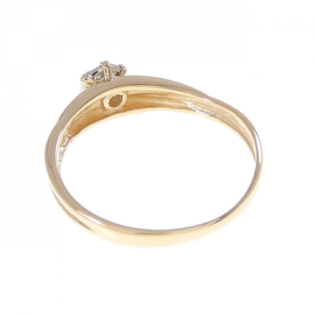 K18YG ダイヤモンド リング