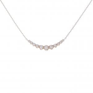 K18PG/K18YG ダイヤモンド ネックレス 0.50CT