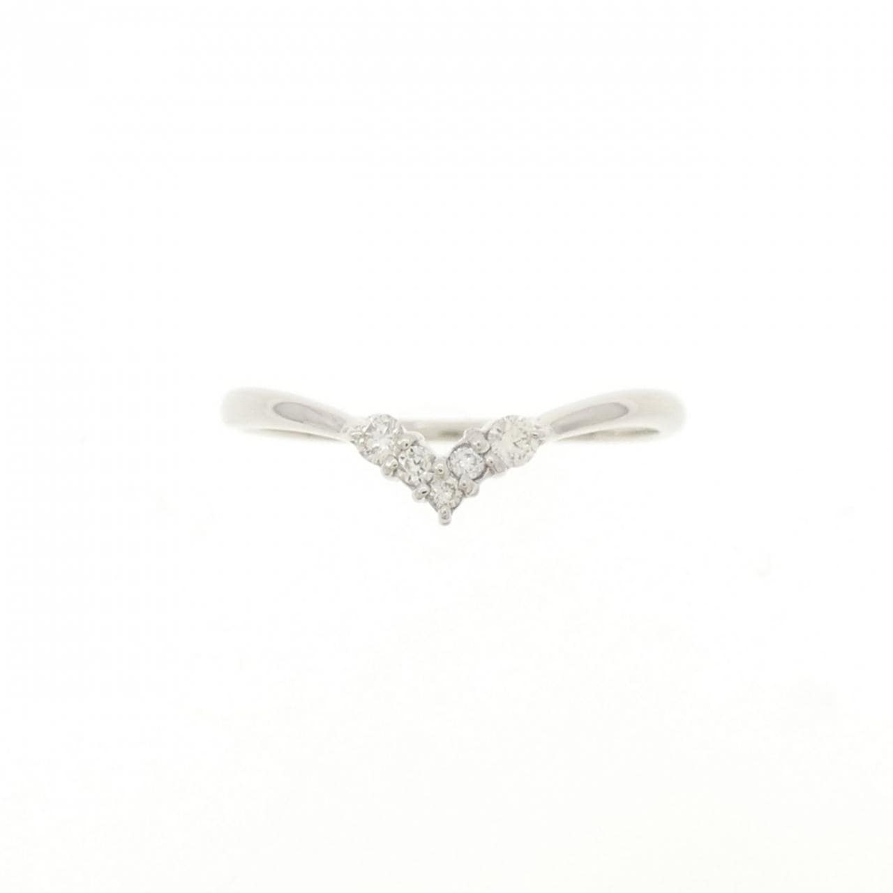 【新品】PT900 ダイヤモンド リング 0.08CT