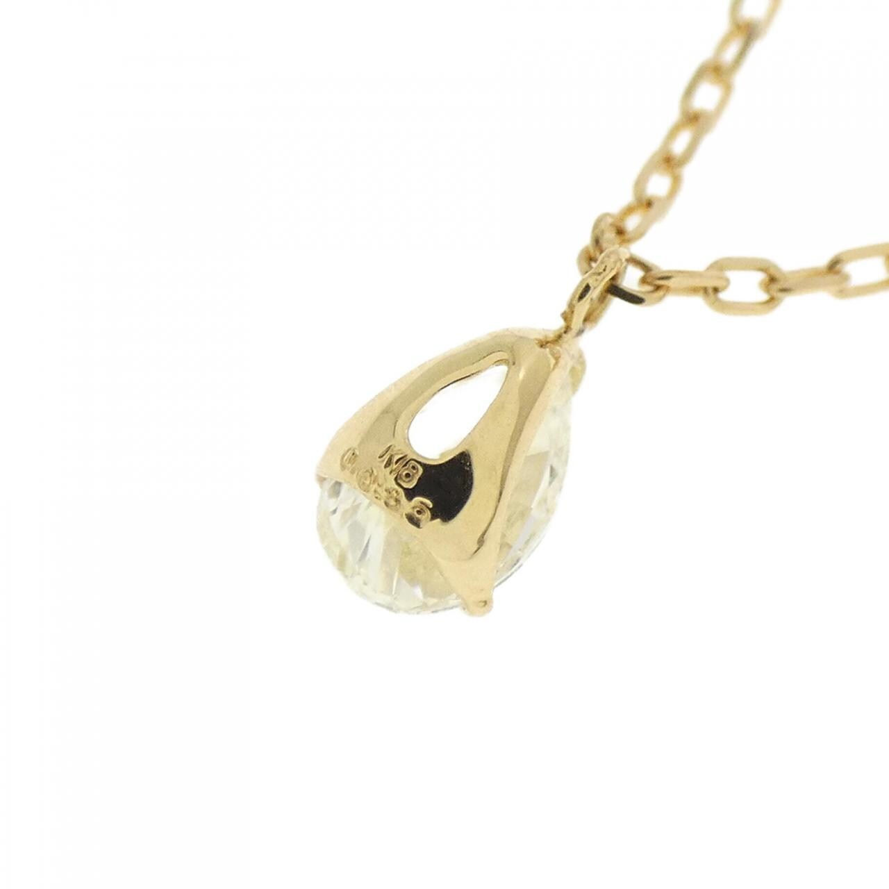 [新品] K18YG鑽石項鍊 0.85CT