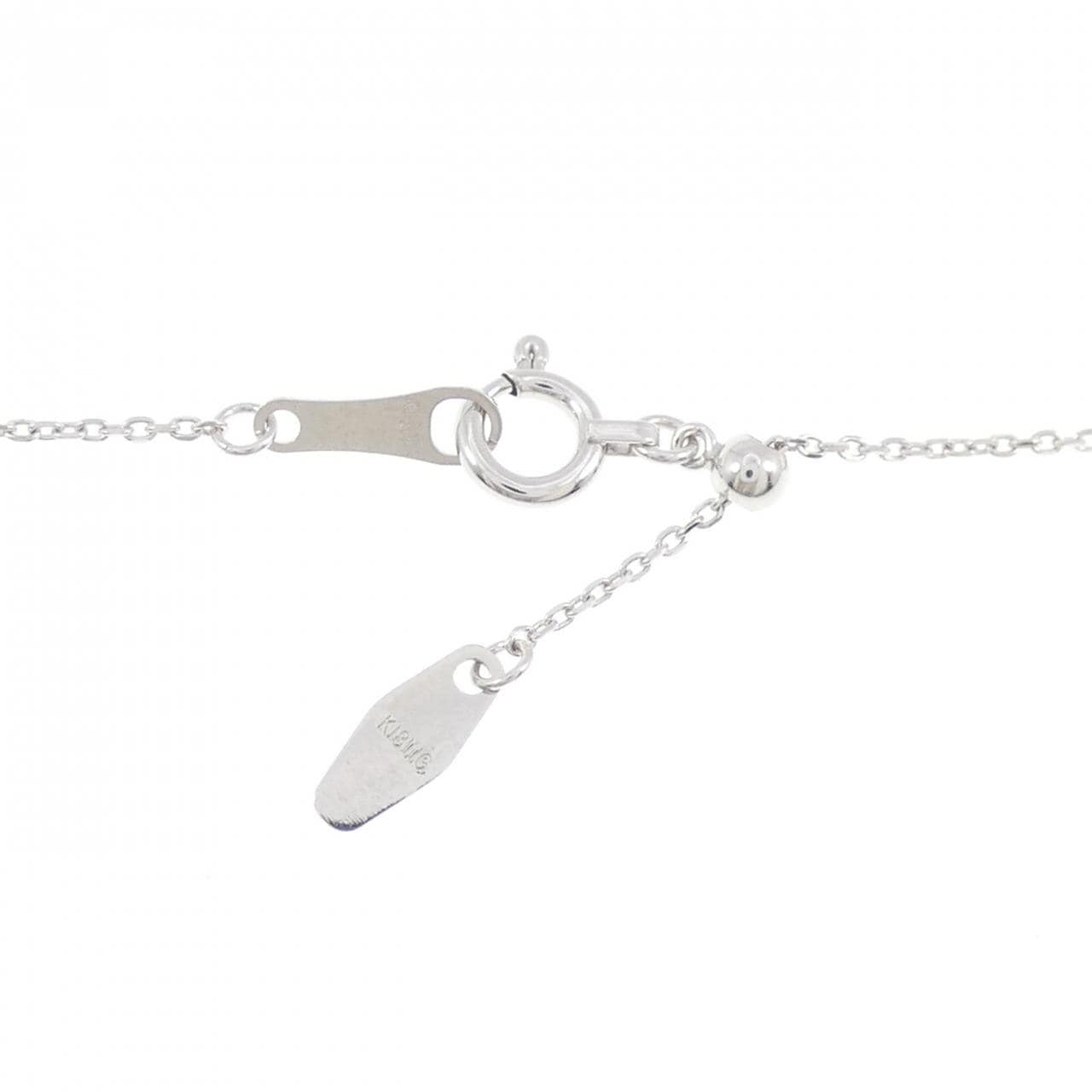 K18WG サファイヤ ネックレス 1.53CT