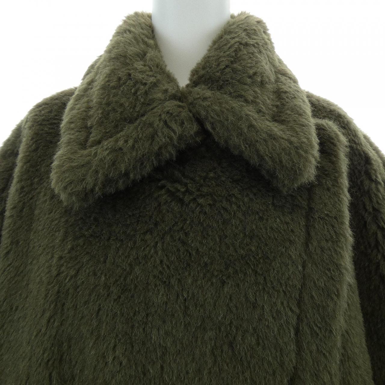 マックスマーラ Max Mara TEBE1 テディベア ケープ