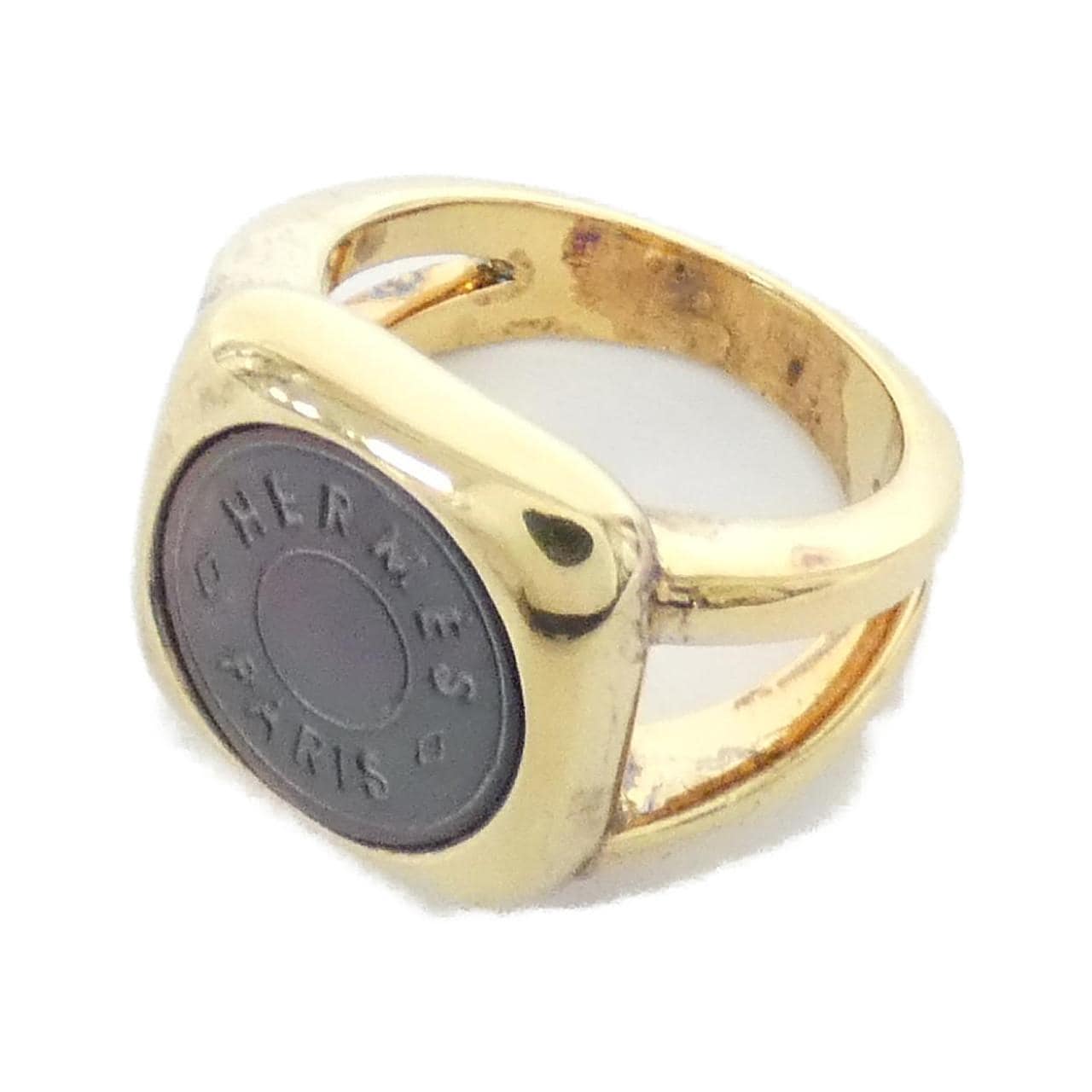 【ヴィンテージ】エルメス クル ド セル 760240B リング