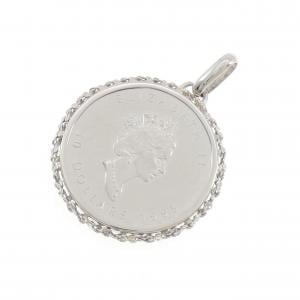 PT900(枠) コイン ペンダント