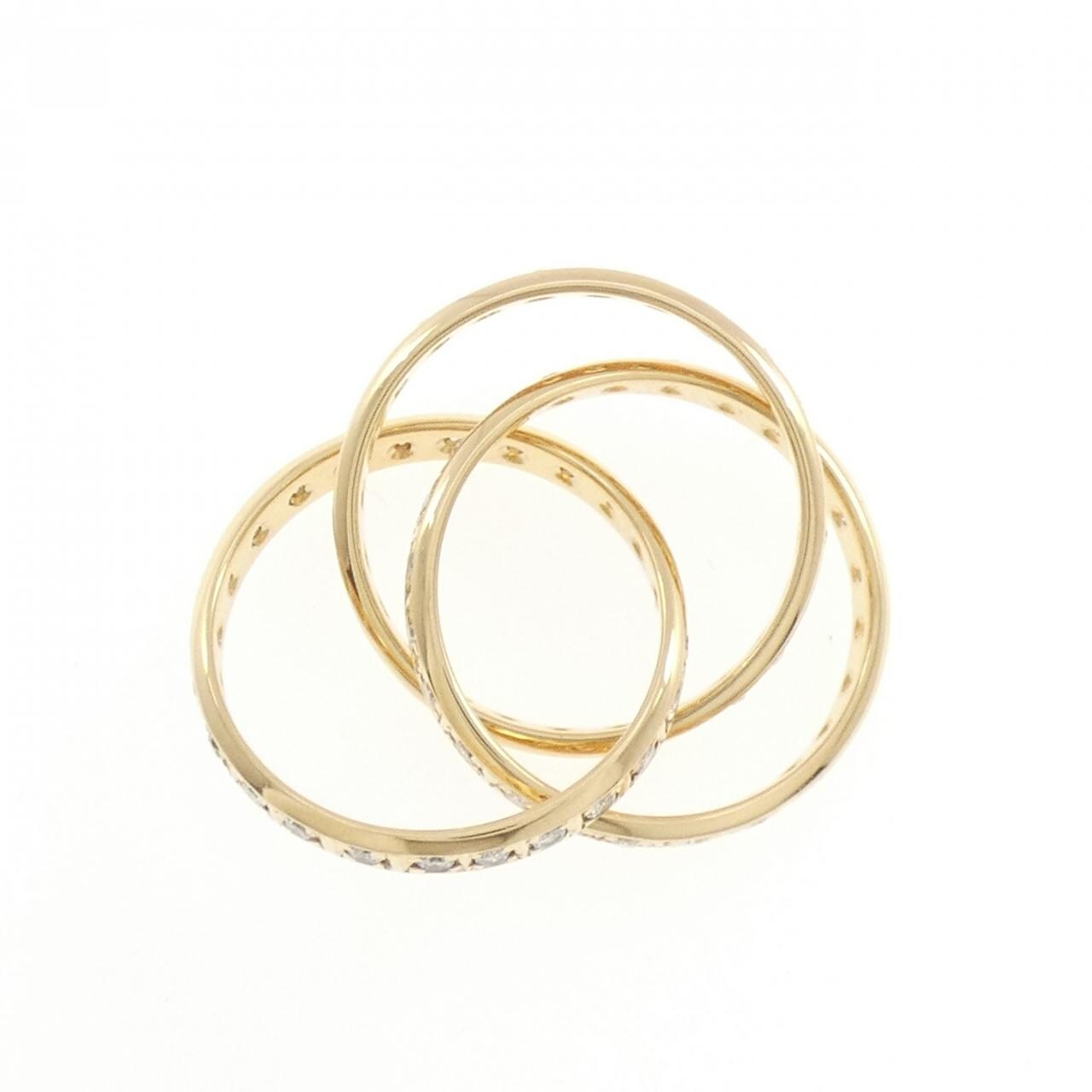 K18YG ダイヤモンド リング 1.23CT