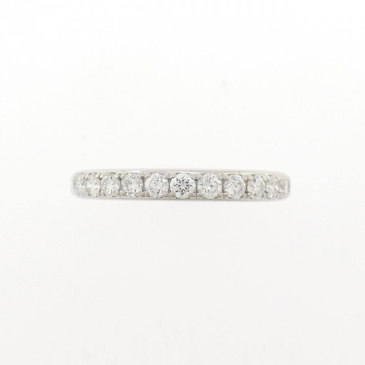 PT900 ハーフエタニティ ダイヤモンド リング 0.89CT