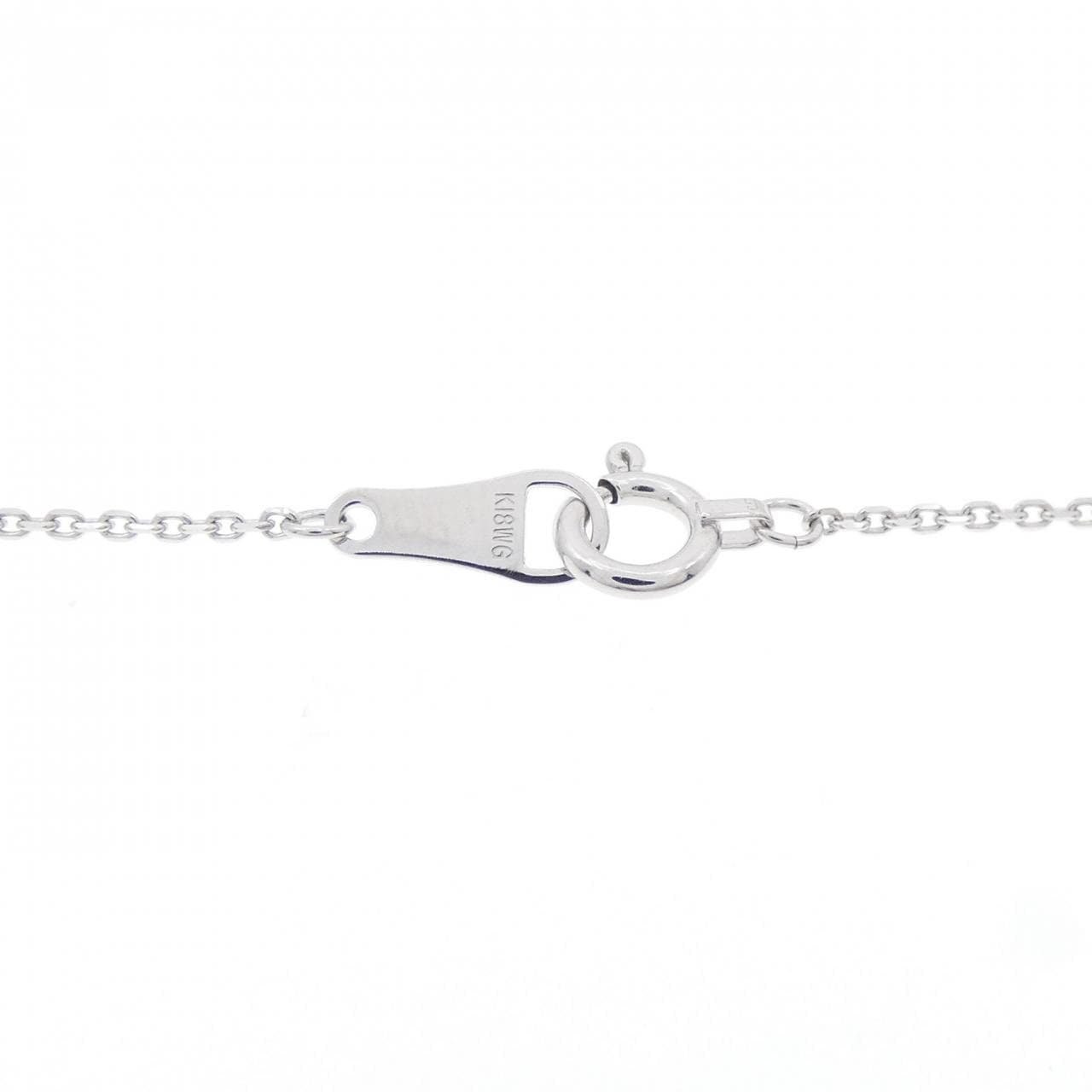 アガット ダイヤモンド ネックレス 0.03CT