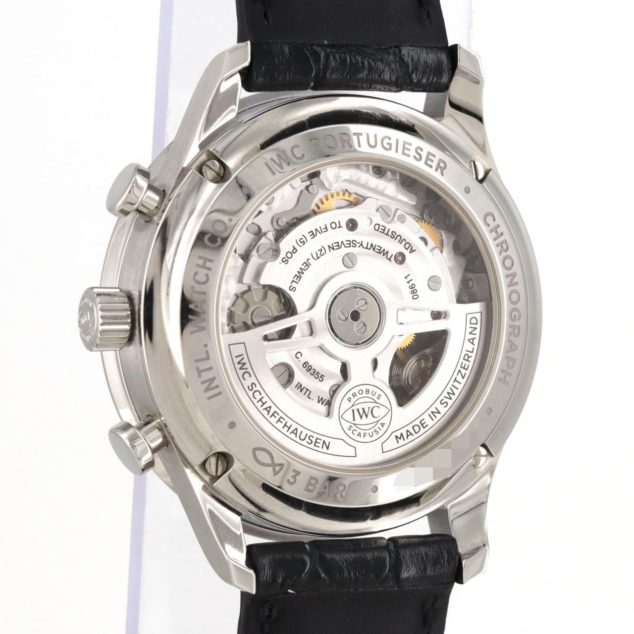 IWC 葡萄牙計時碼表 IW371604 SS自動上弦