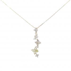 K18PG ダイヤモンド ネックレス 0.50CT