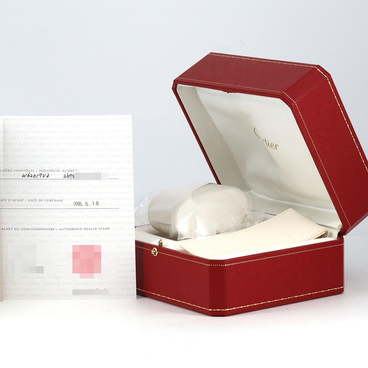 カルティエ ロードスターSM W62017V3 SS クォーツ