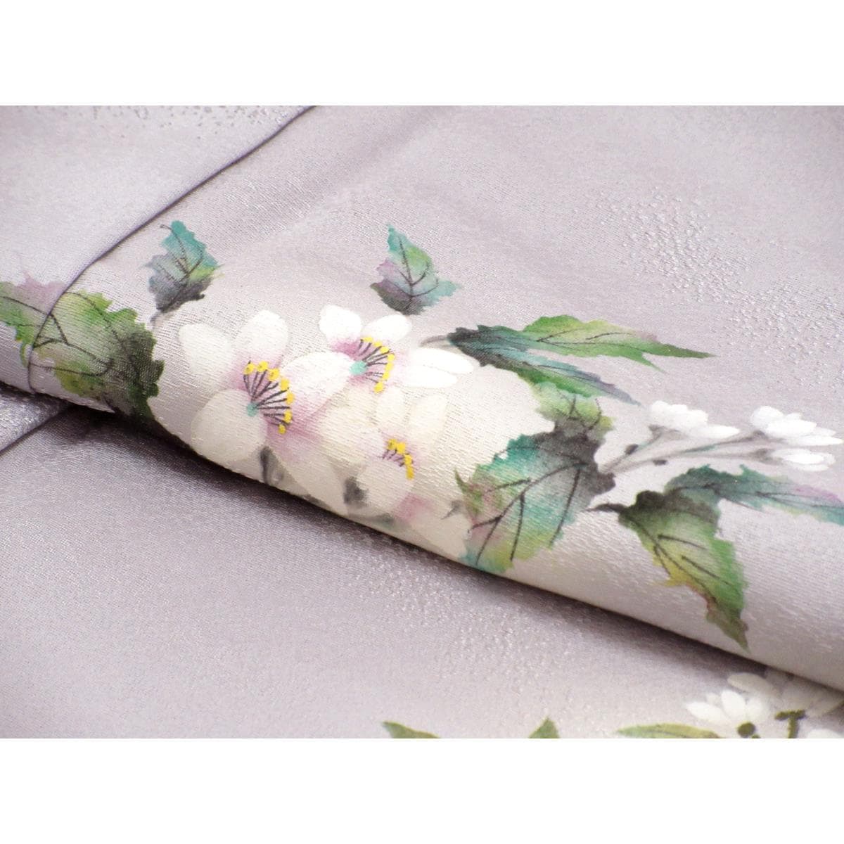 【未使用品】単衣　訪問着　友禅加工