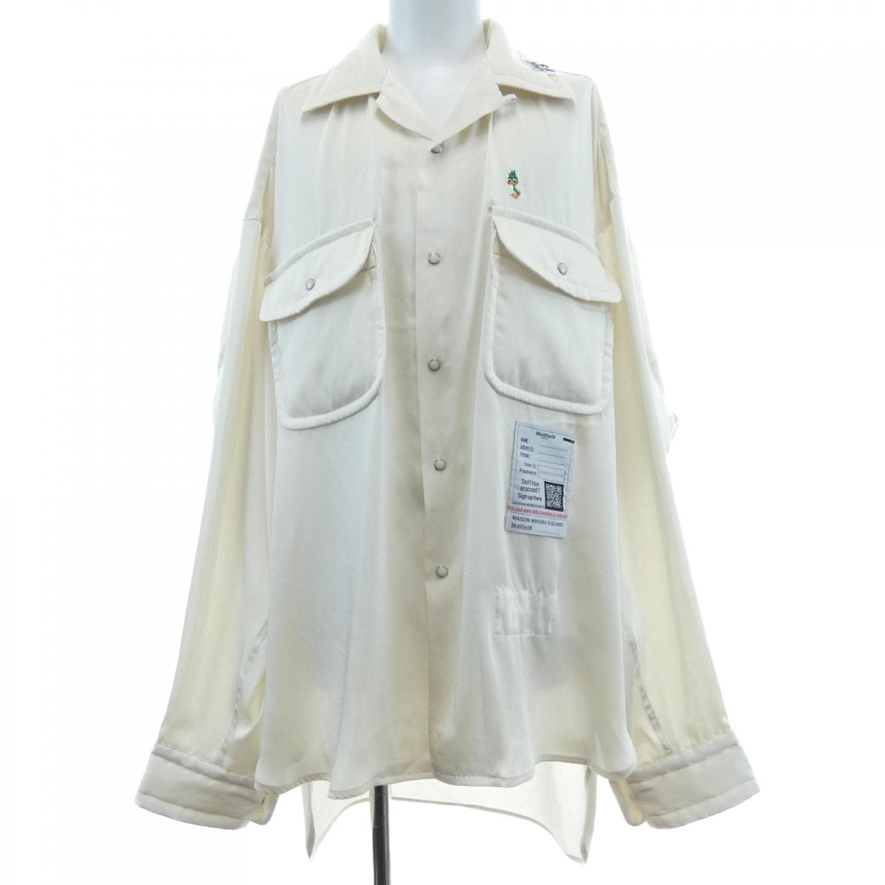 メゾンミハラヤスヒロ MAISON MIHARA YASUHI J13SH186 シャツ