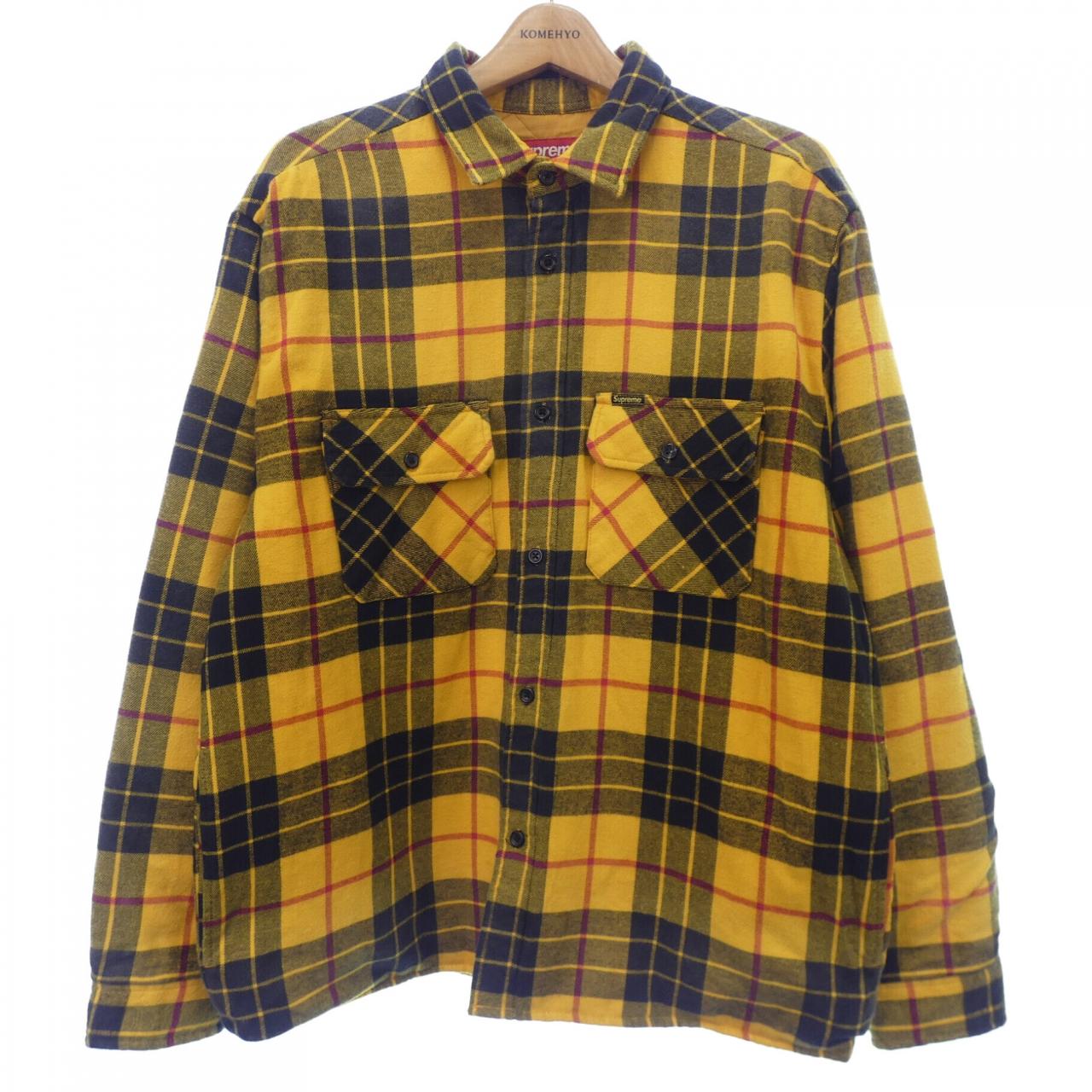 シュプリーム SUPREME Quilted Plaid シャツ