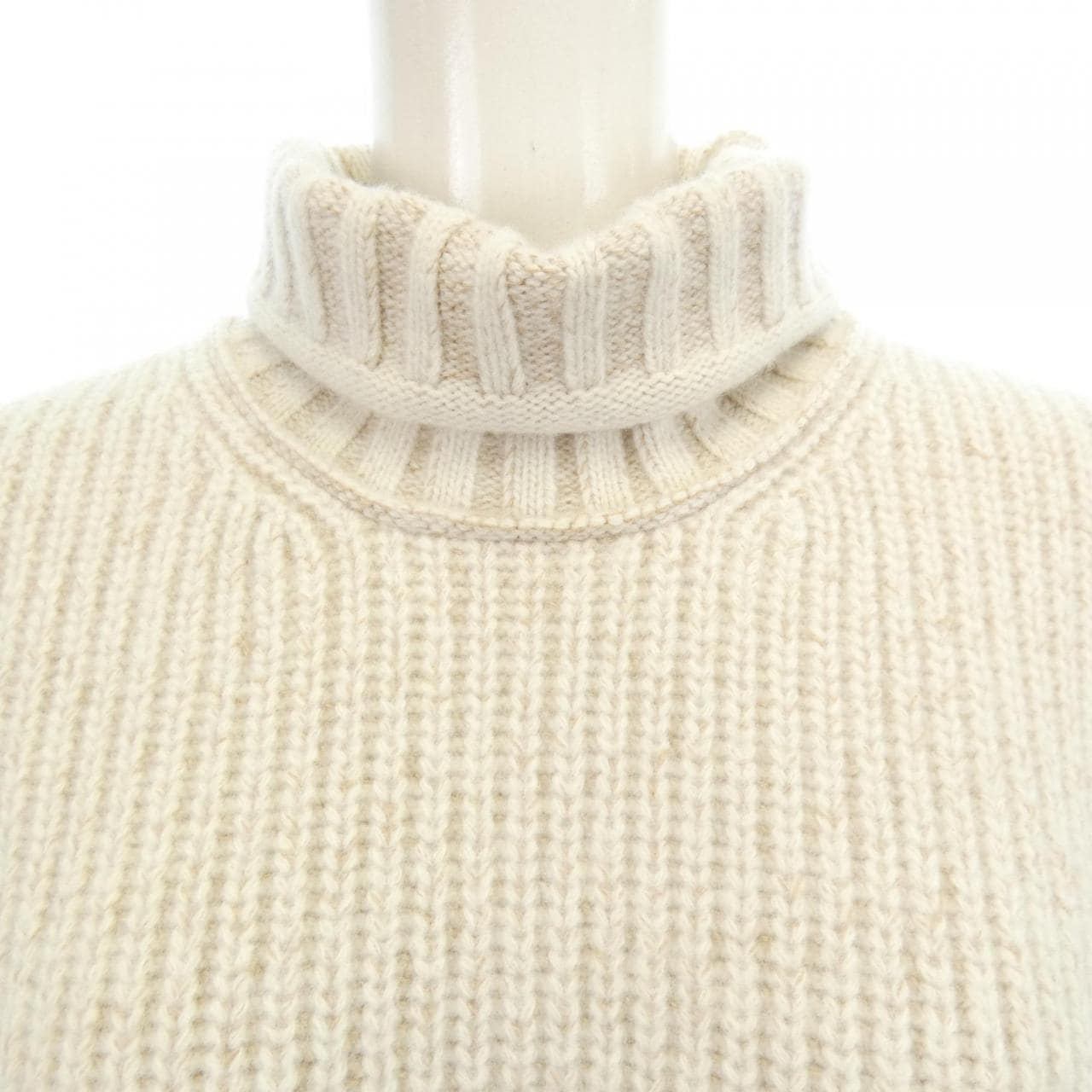 ルイヴィトン LOUIS VUITTON プリーツウエストタートルネックプルオーバー FRKL57QIM ニット