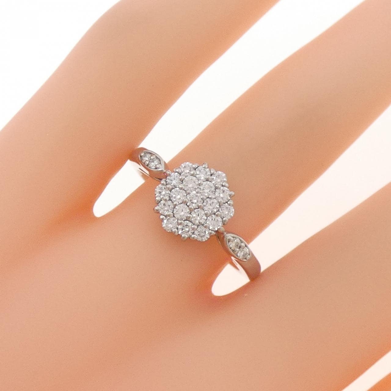 PT900 ダイヤモンド リング 0.42CT