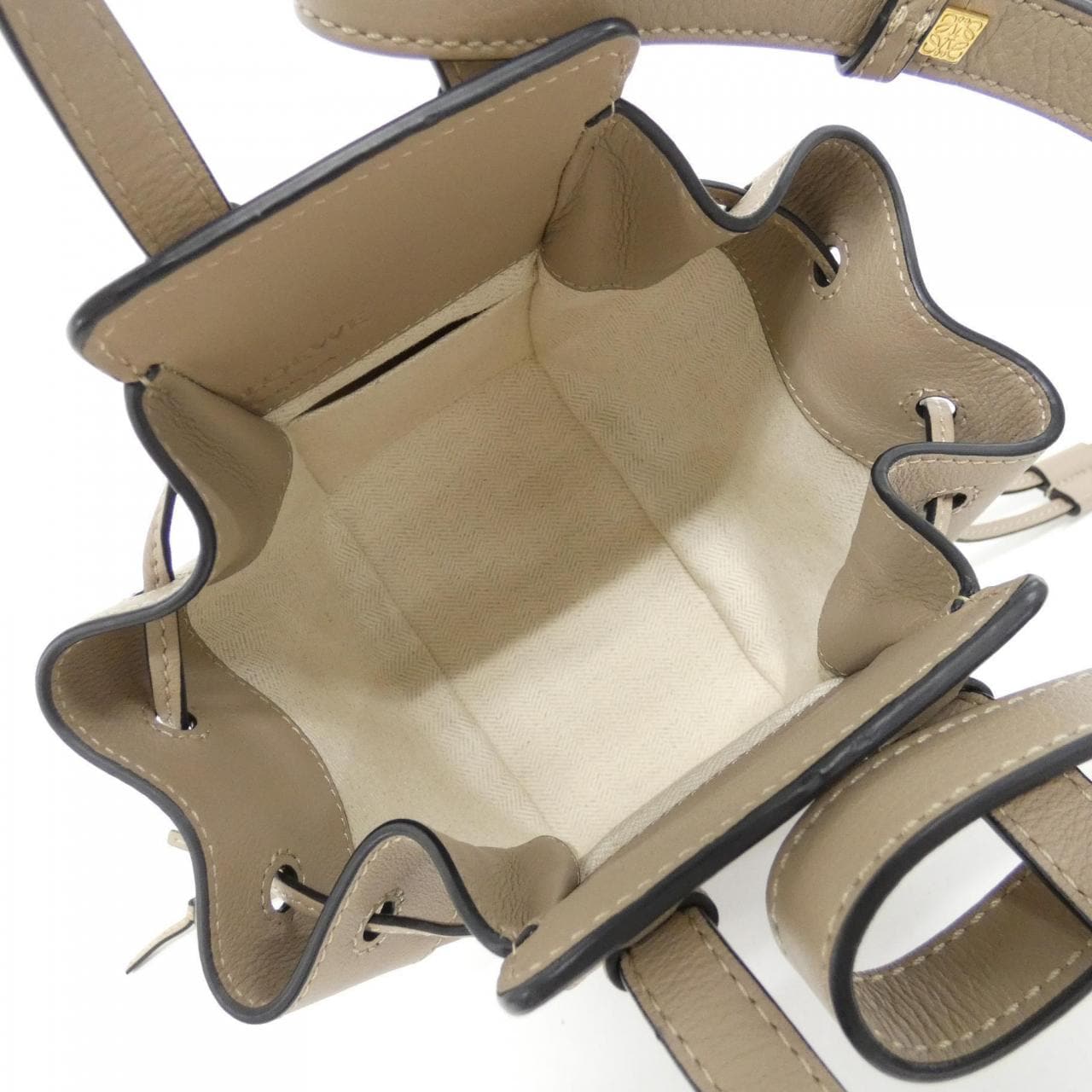 ロエベ ハンモック ドローストリング ミニ 314 30 V07 ショルダーバッグ