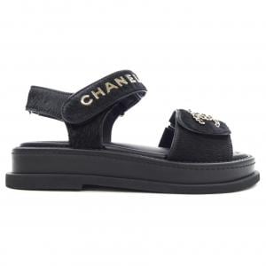 国内正規店購入【新品同様】☆CHANEL　シャネル：コルク　レザー　パンプス 美品 シャネル ココマーク レザー パンチング スニーカー ロゴ