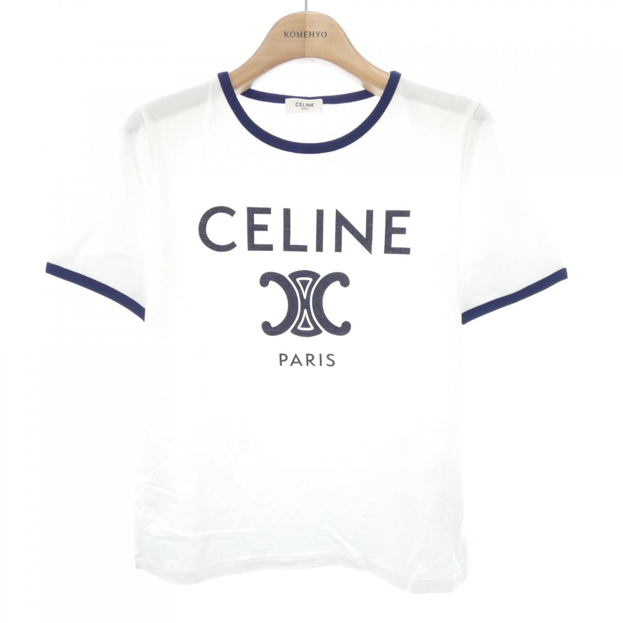 セリーヌ CELINE CELINE PARIS Tシャツ　トリオンフ TRIOMPHE 2X872671Q Tシャツ