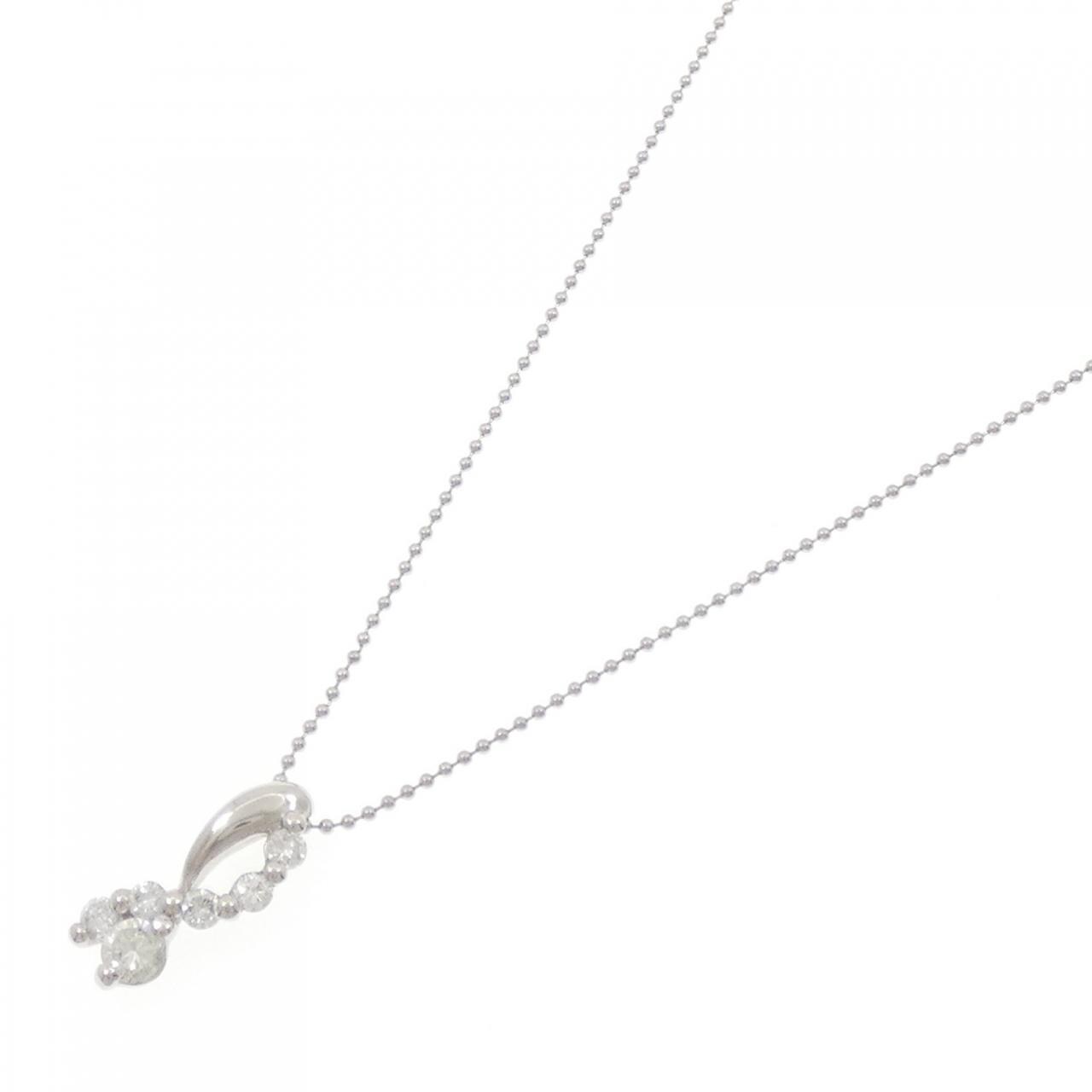 PT900/PT850 ダイヤモンド ネックレス 0.50CT