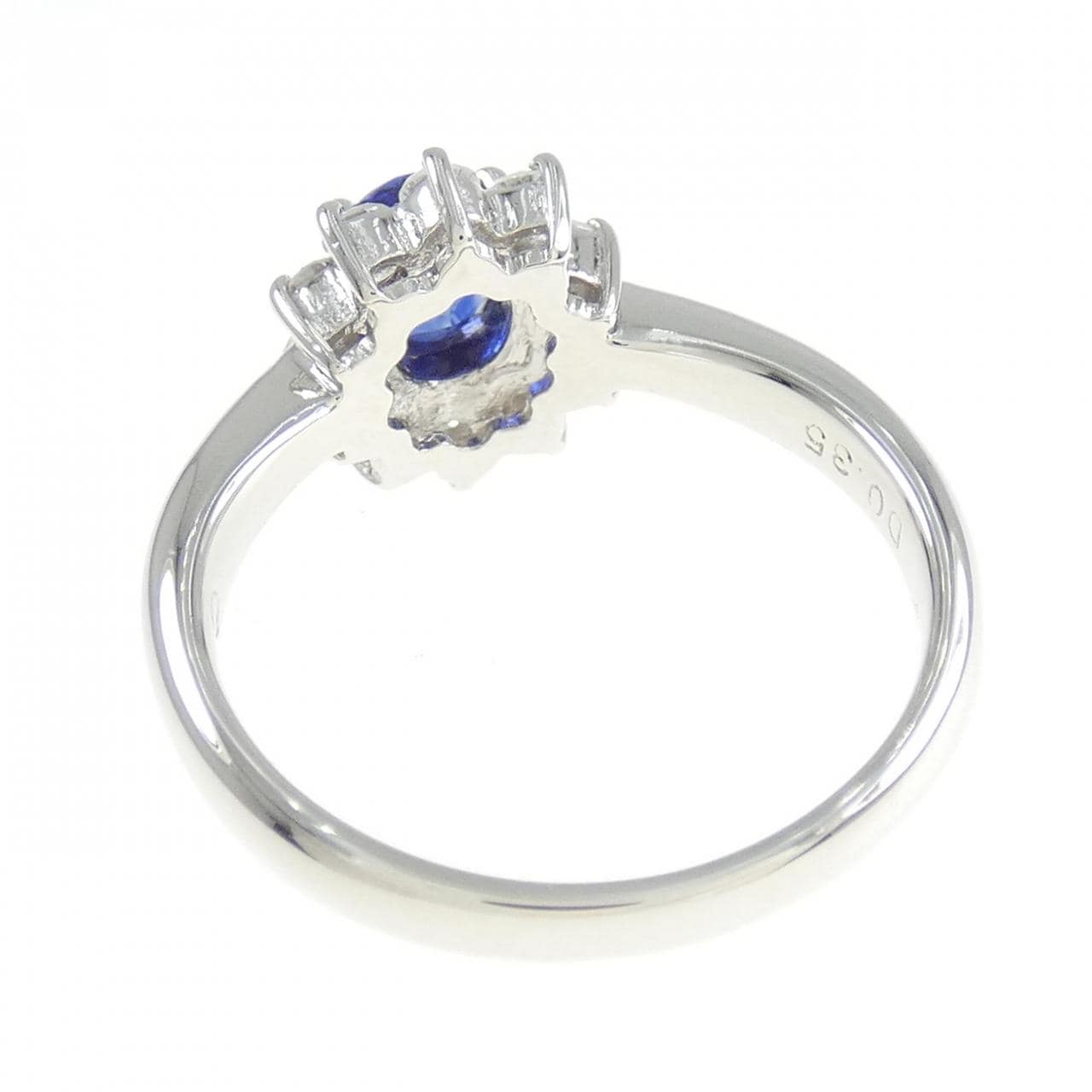 PT900 サファイヤ リング 0.82CT