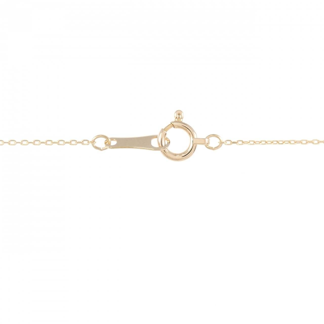K18PG ダイヤモンド ネックレス 0.20CT