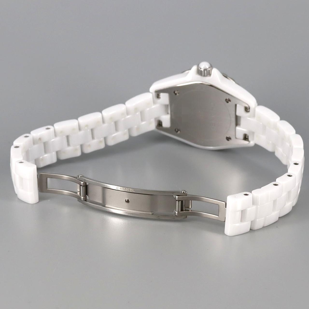 シャネル J12 29mmセラミック/D･8P H2572 セラミック クォーツ