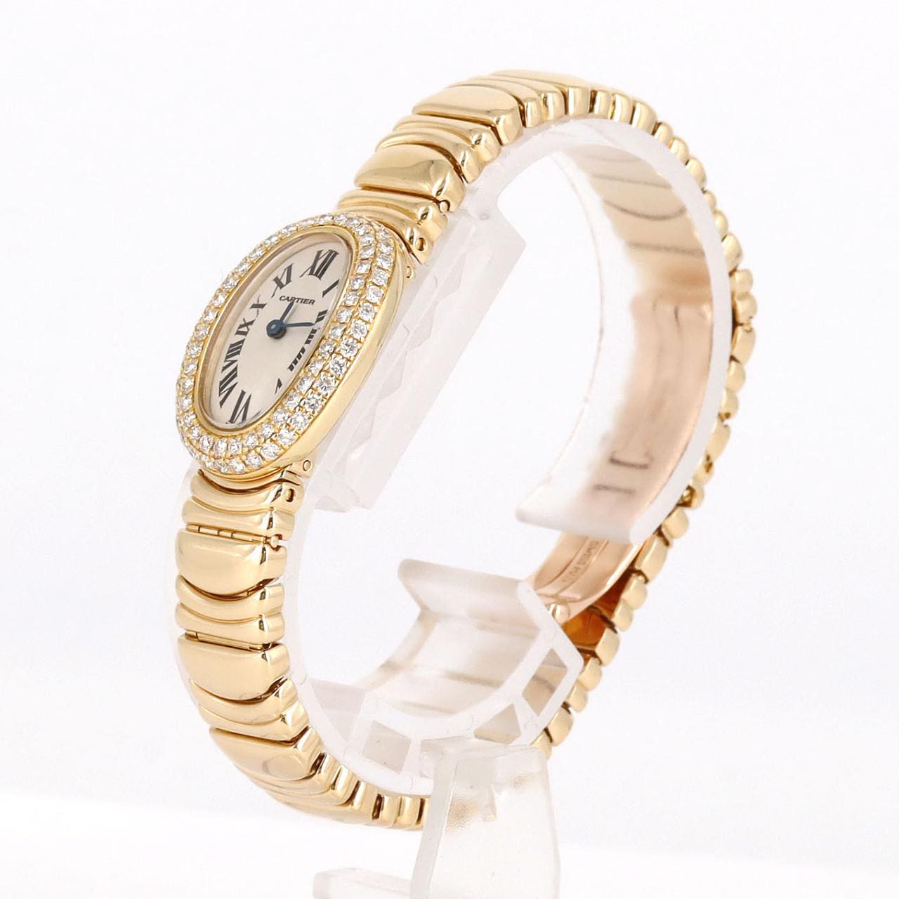 Cartier Mini Baignoire YG/2D WB5094D8 YG Quartz