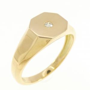 【新品】K18YG ダイヤモンド リング 0.03CT