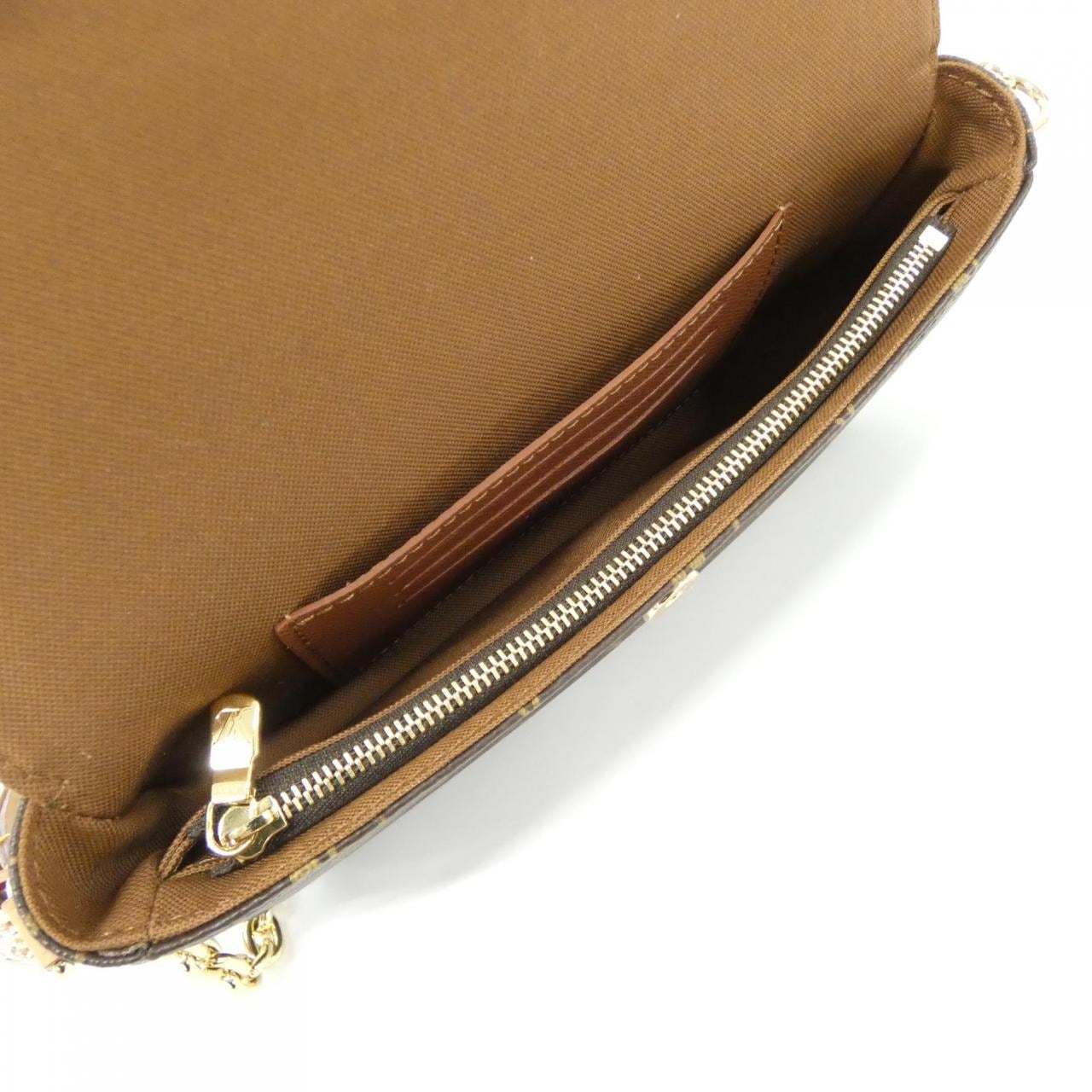 ルイヴィトン モノグラム ウォレット オン チェーン アイビー M81911 ショルダーバッグ