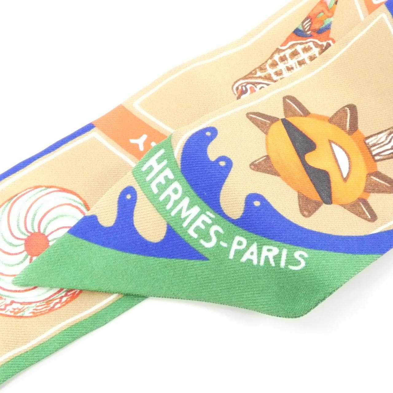 【未使用品】エルメス FUNNY ICE CREAM ツイリー 064109S スカーフ