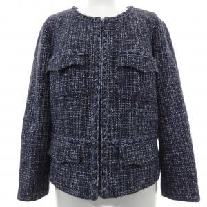 【ヴィンテージ】シャネル CHANEL P21418V12367 03P ノーカラージャケット