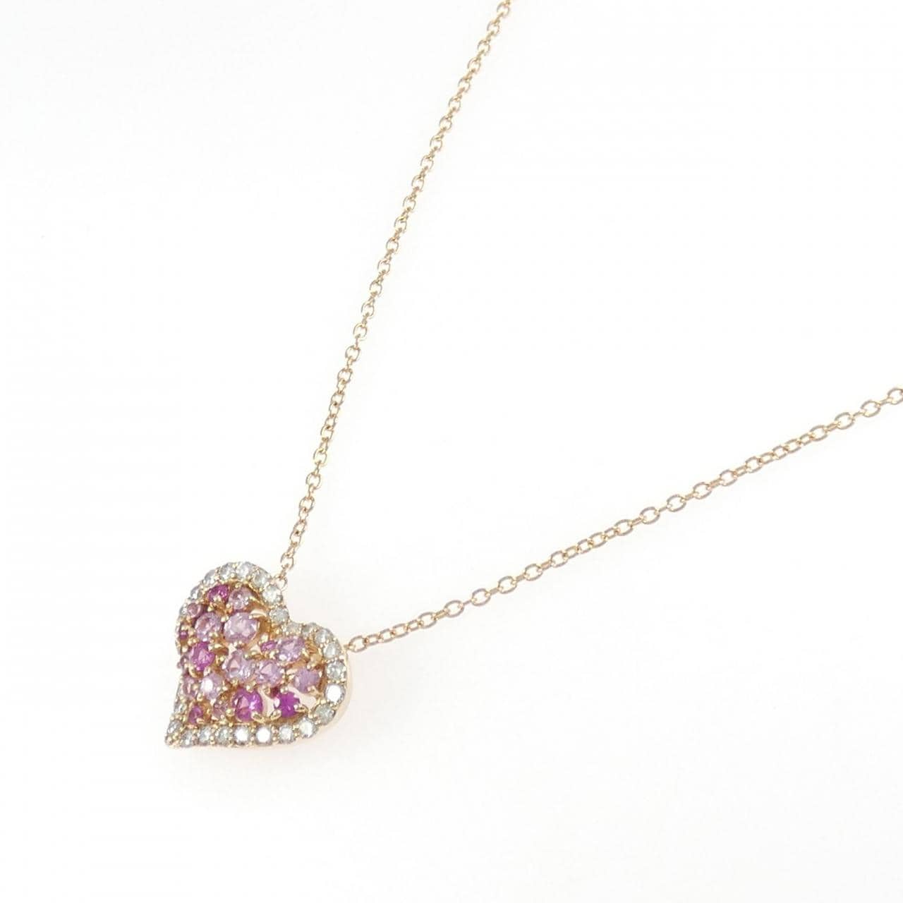 ポンテヴェキオ サファイヤ ネックレス 0.76CT