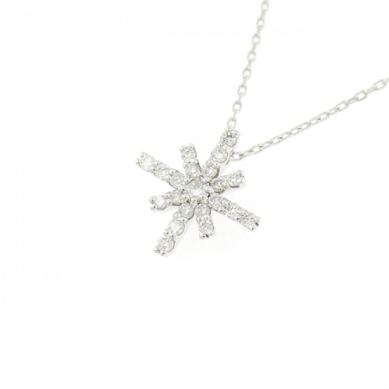 ポンテヴェキオ ダイヤモンド ネックレス 0.15CT