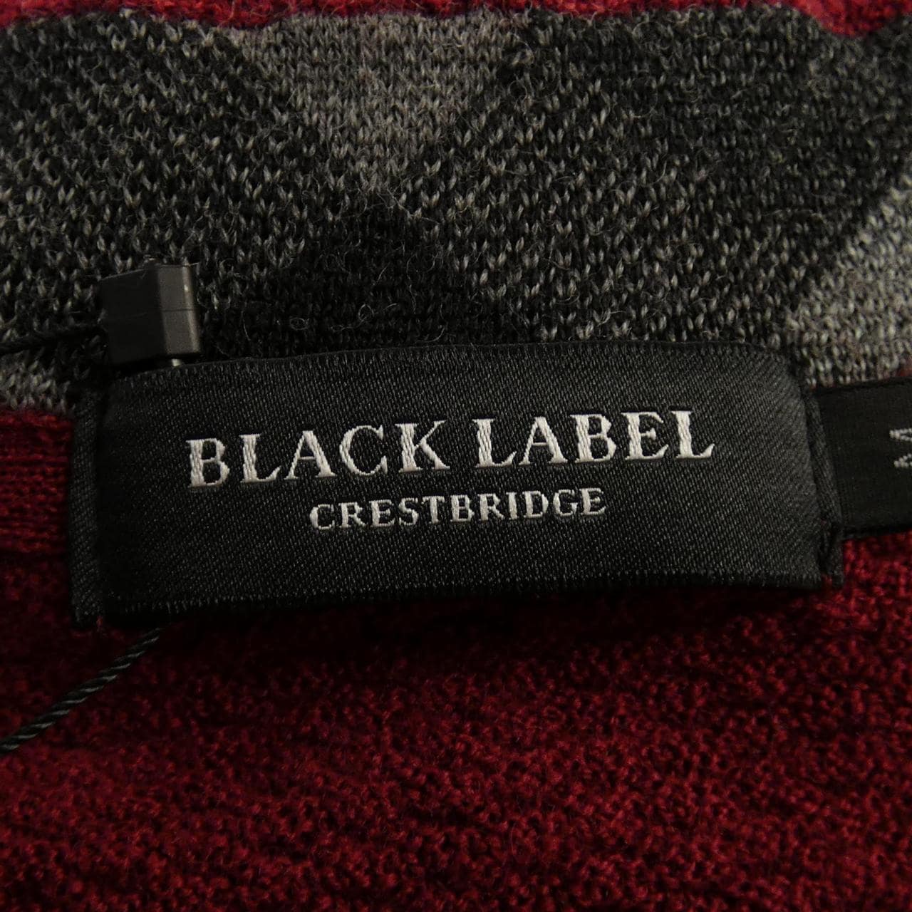 黑色蕾丝花边背心桥BLACK LABEL CRESTBRI针织衫