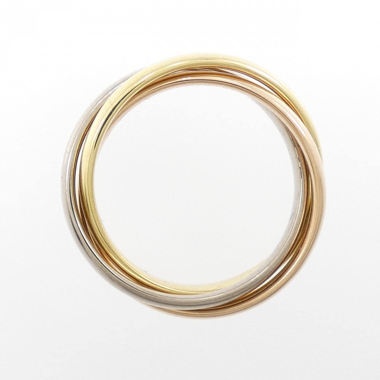 Cartier Trinity小号戒指
