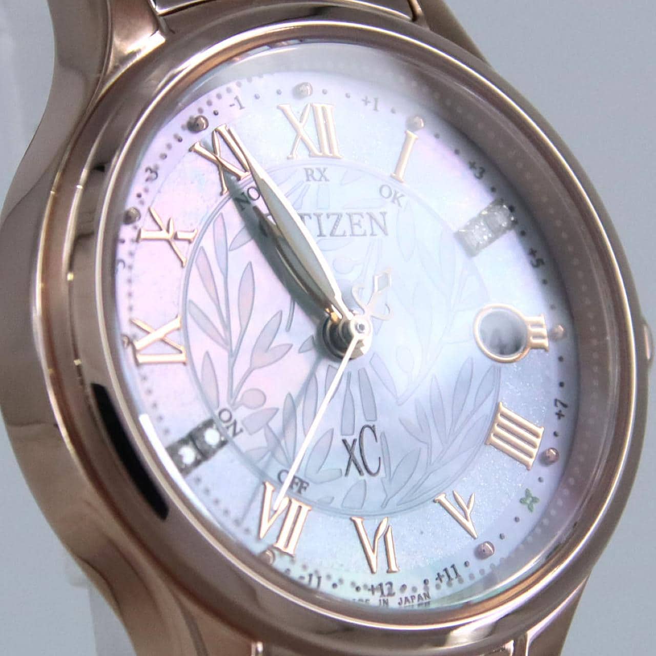 シチズン クロスシー 電波時計 H060-005VS08/ES9498-51D TI ソーラークォーツ