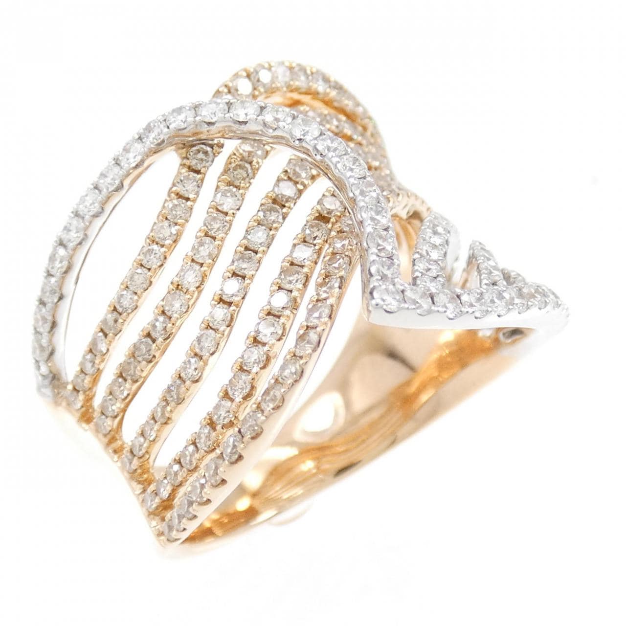 K18PG/K18YG Diamond Ring 1.20CT