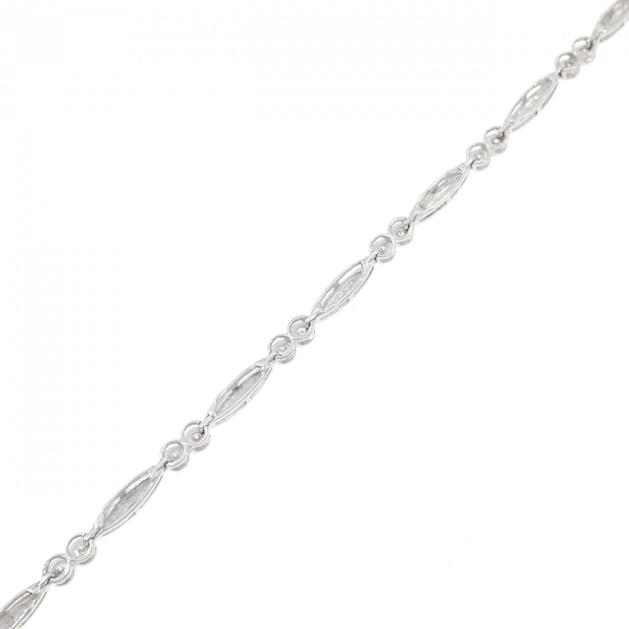 K18WG钻石手链0.20CT