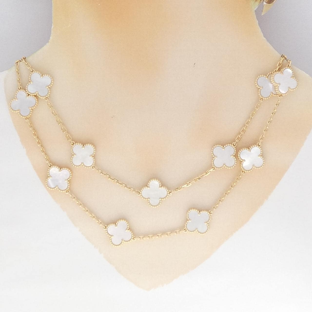 ヴァンクリーフ&アーペル ヴィンテージアルハンブラ 20モチーフ ネックレス